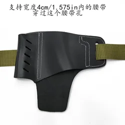 Funda táctica cuero EDC para cintura – Bolsa portátil caza y outdoor