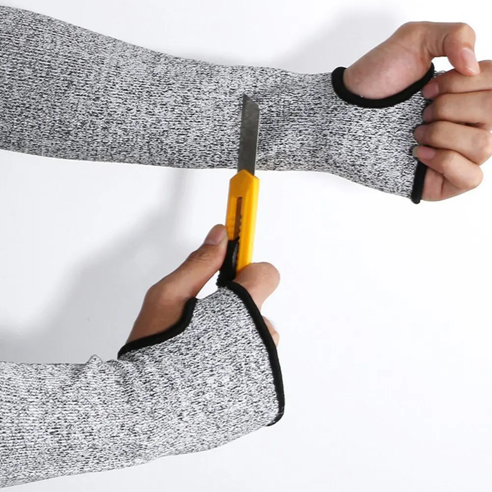 

1 Pair Cut Resistant Arm Protector Sleeves Comfortable Breathable Anti-Scratch Security Sleeve for Orchard Picking and