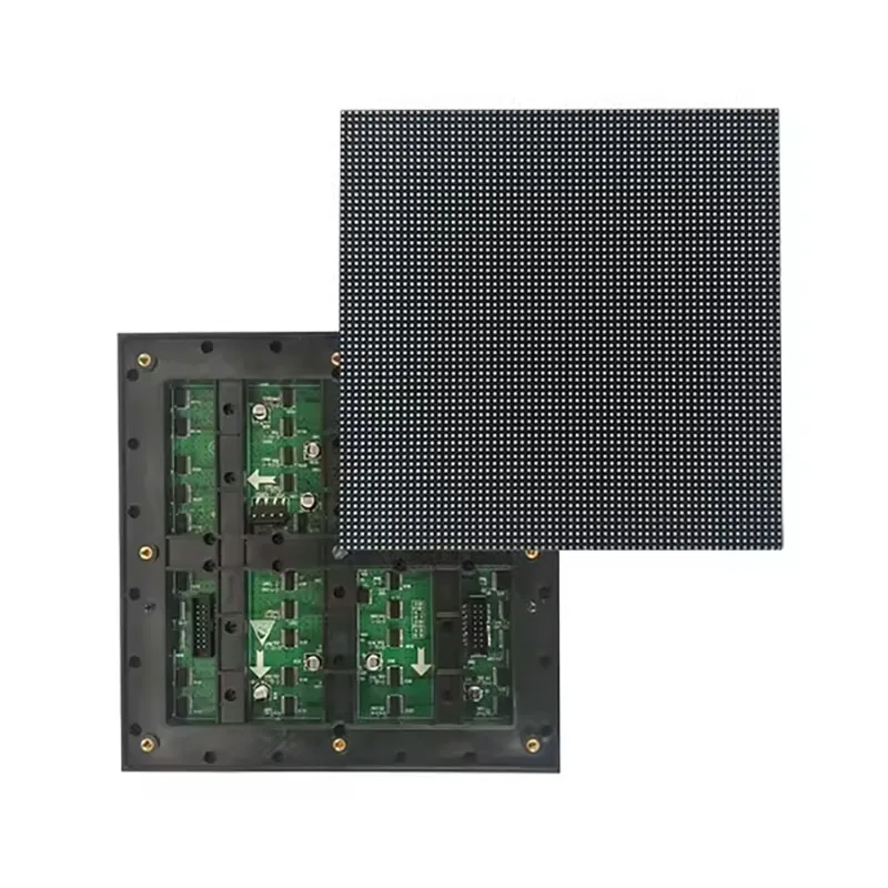 Outdoor Waterproof LED Fullcolor P3 192*192 Display Module 64*64pixels 16Scan 3in1 RGB SMD1415 Light Led Matrix Wall Screen IP65