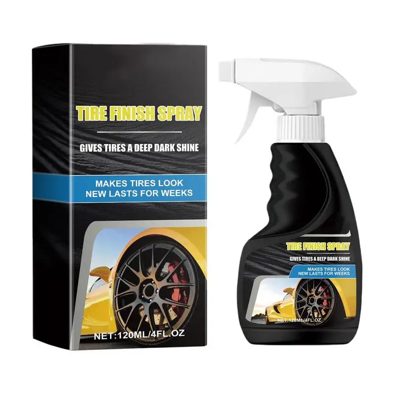 Wheel Shine Spray Efficient Car Shine Spray Protective Tire Shine Spray Long Lasting High Shine Tire Spray For Car Wheel