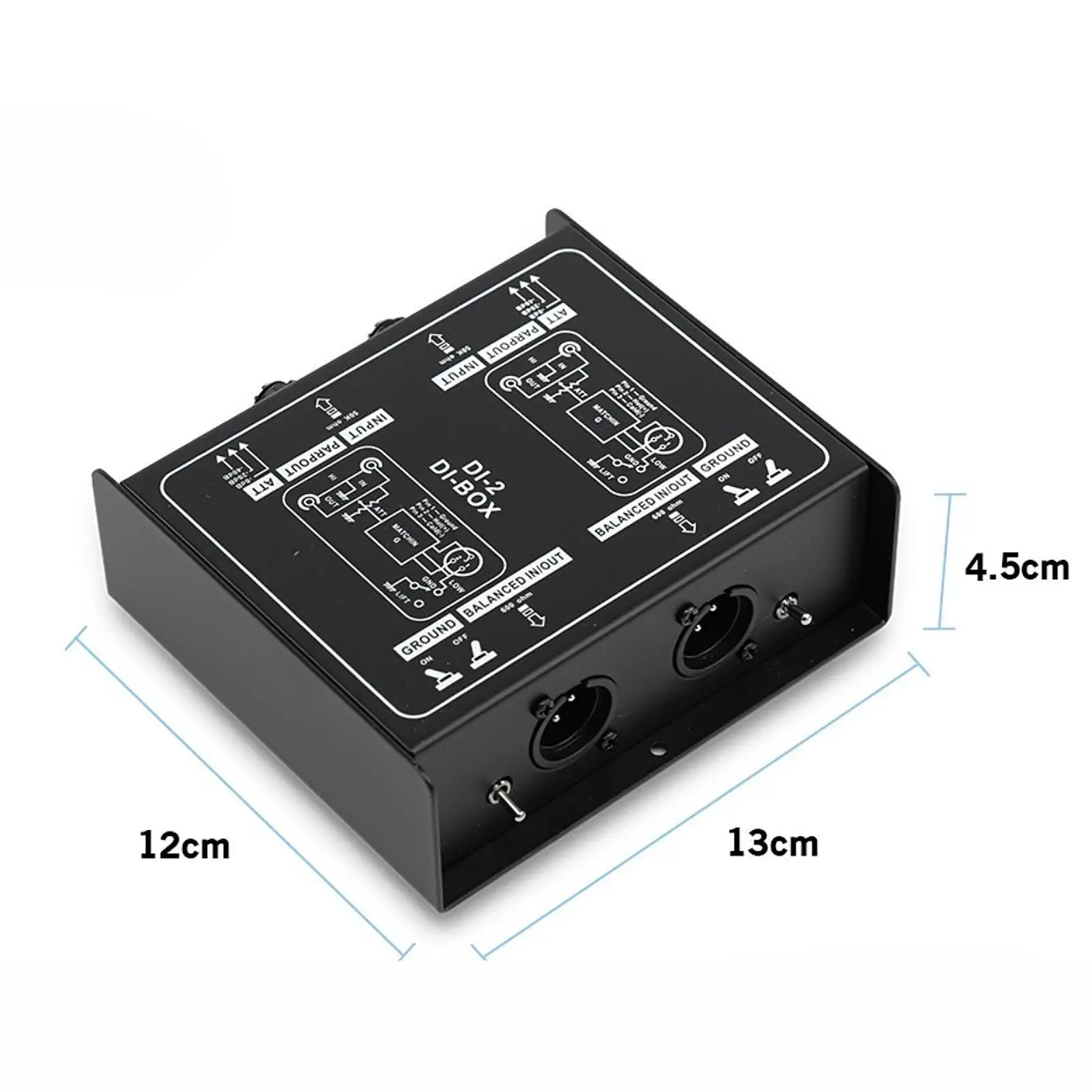 صندوق المباشر السلبي Bass Studio Live Di Box لمهندسي الصوت المحترفين #6