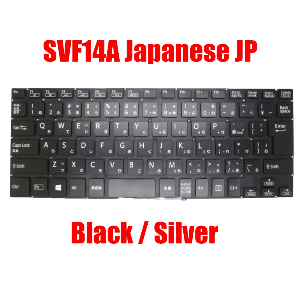 

New Japanese JP Laptop Keyboard For SONY SVF14A 149238211JP 149237611JP 149237911JP 149238511JP V141106CJ1JA V141206AJ1JA