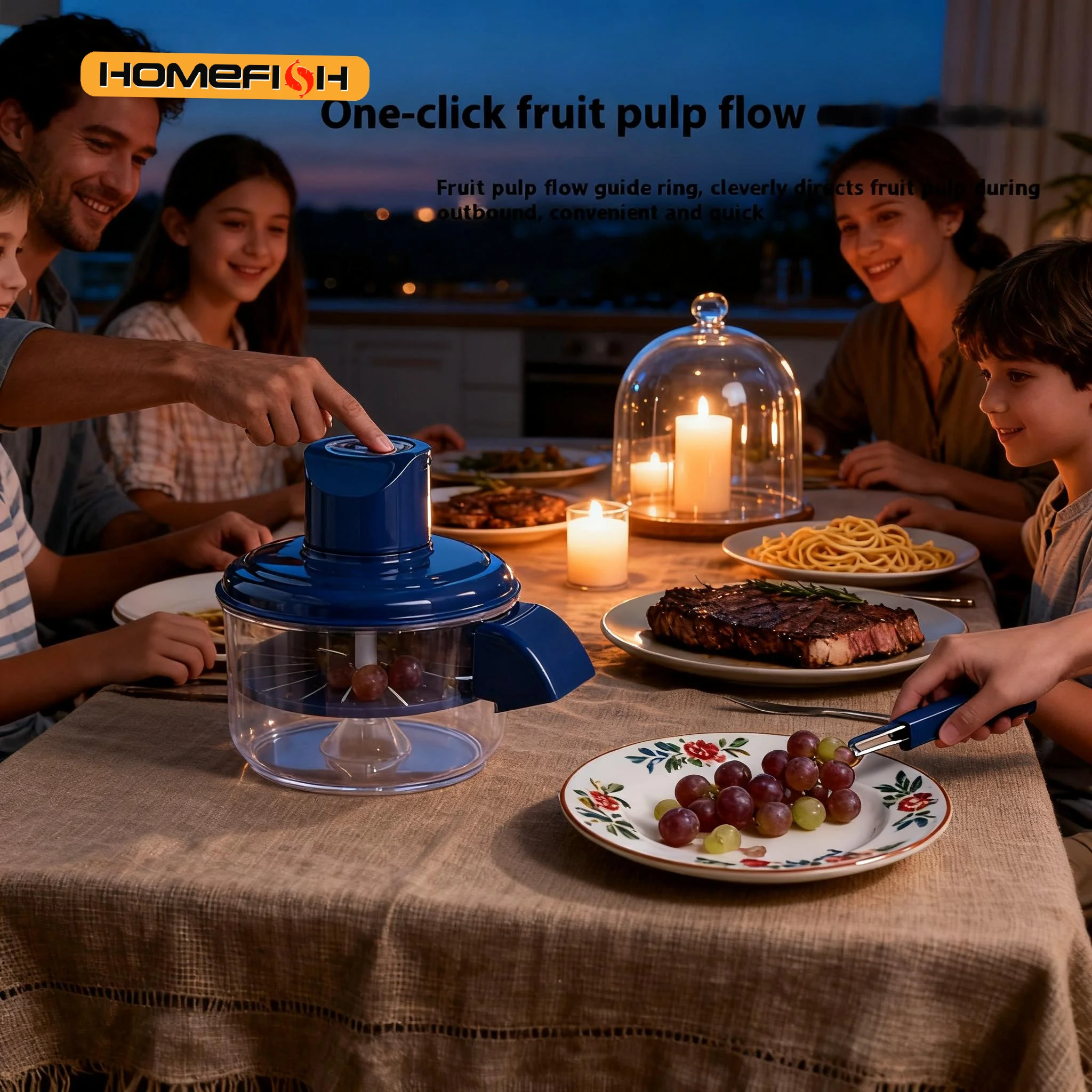 Automatic Electric Grape Peele - Smart Garden Kitchen ulasan dan harga