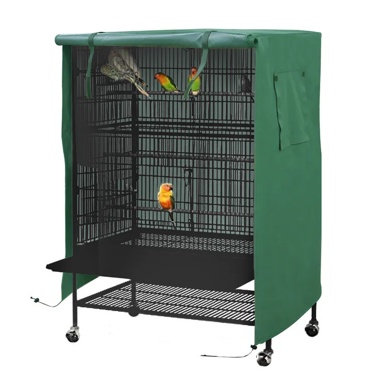 Wholesale shading and breathable metal stainless steel fancy large big canary parrot bird cage