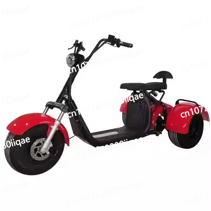 

EEC COC With Pedal Double Battery Two Seat Cargo Basket Citycoco Adult Powerful Three Wheel 2000W/3000W Electric Tricycle