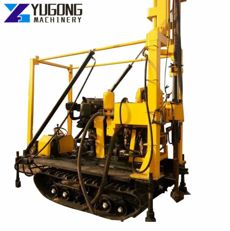 YG Mine Exploration Core Drilling Rig Machine Water Well Drilling Rig Machine Rock Breaking Bore Hole Crawler Core Drilling Rig