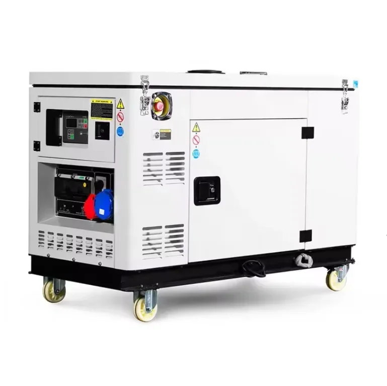 YUNYI Home back up AC Single Phase/AC Three Phase 8KW 6KW Super Silent diesel generators 8kva 10kva