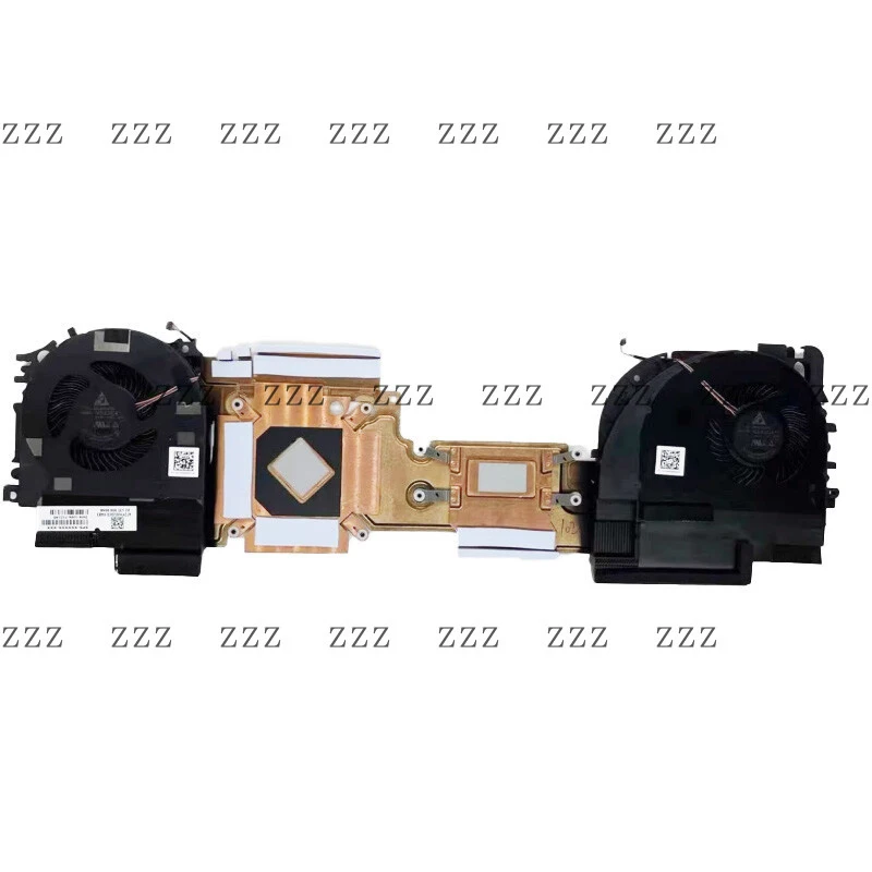 ZZ For HP ZBook Fury 17 G8 New Cooler Fan + Heatsink - M75666-001 Replacement Part