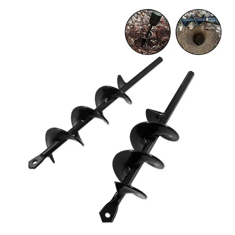 

Garden loose soil twist dig pit planting tool alloy drill auger bit