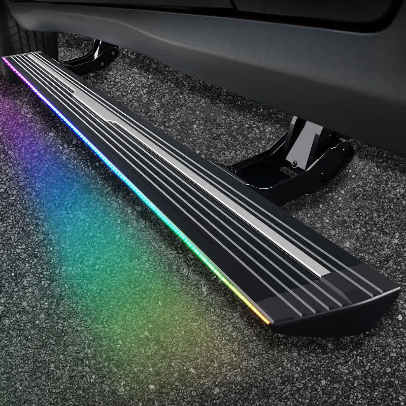 Automobile Electric Pedal  Aluminum Running Board Automatic Telescopic Pedal  for BYD Tang EV 2019-2020 Electric Side Step