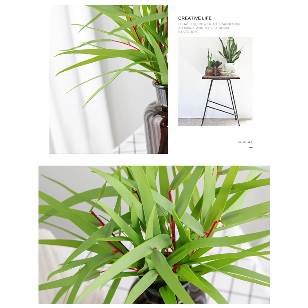

8pcs Artificial Plants Faux Greenery Boho Eucalyptus Home Office Simulation Plants Decor Lifelike Plant Model Gifts