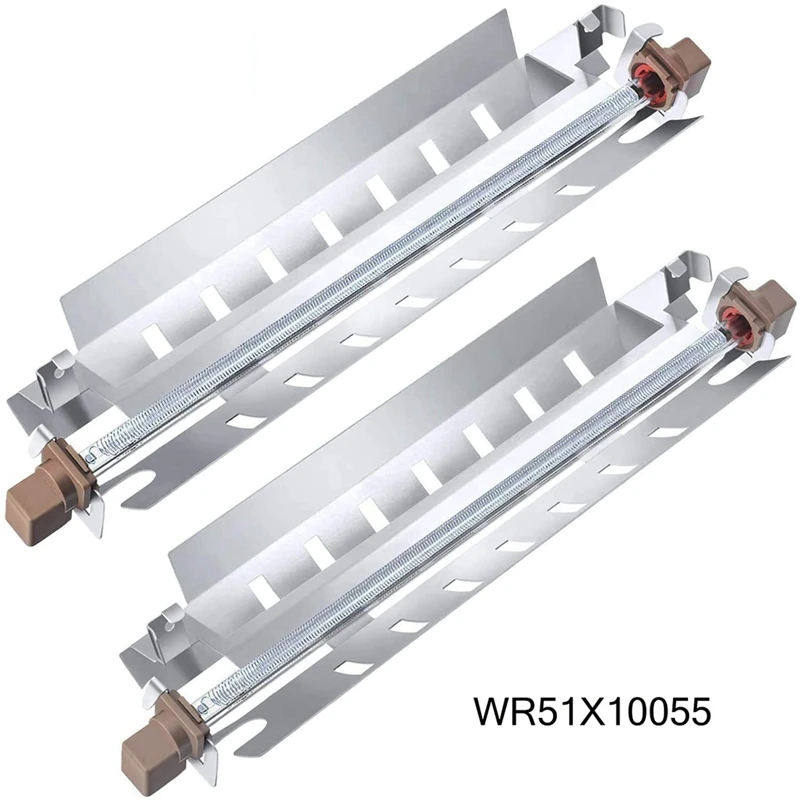 WR51X10055 Refrigerator Defrost Heater Kit, Temperature Sensor WR55X10025, High Limit Thermostat WR50X10068