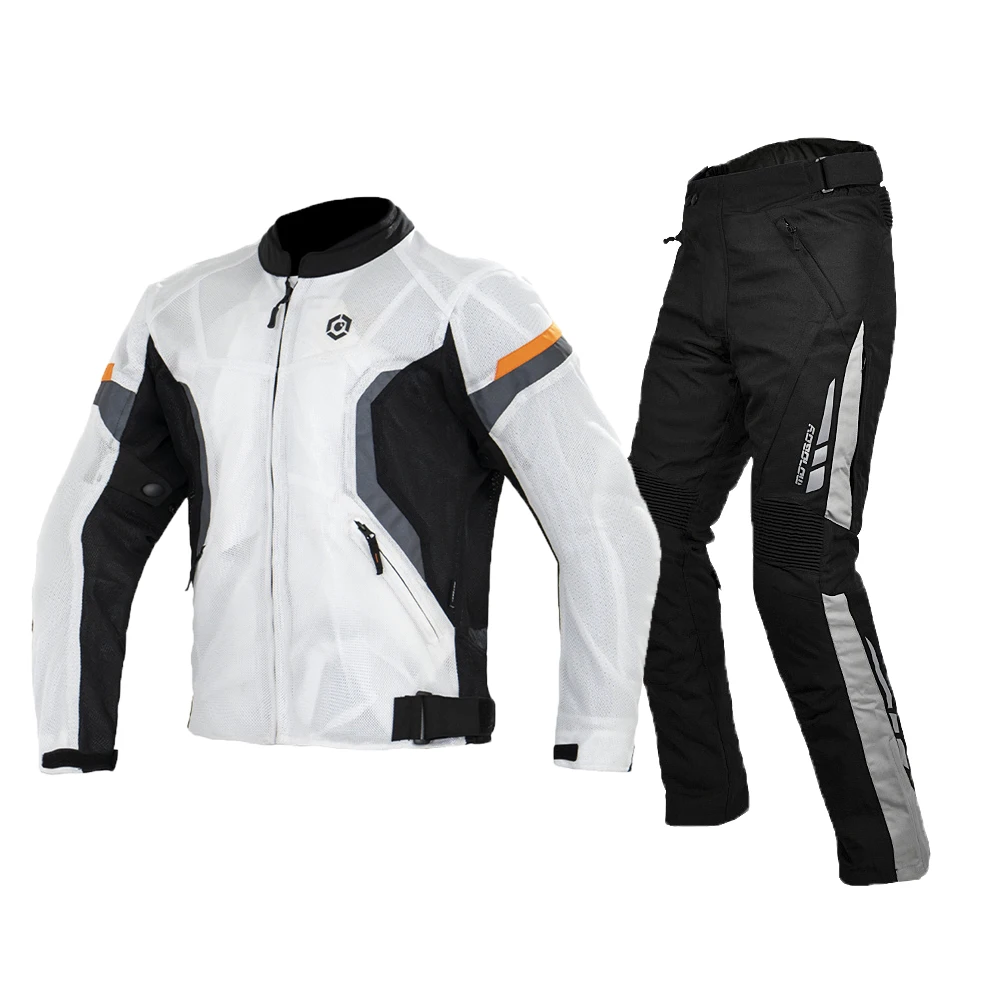 

Motorcycle Jacket Man Cycling Cothes in Summer Mesh Breathable Fall Prevention Wear Resistant Racing Jacket Motorcycle