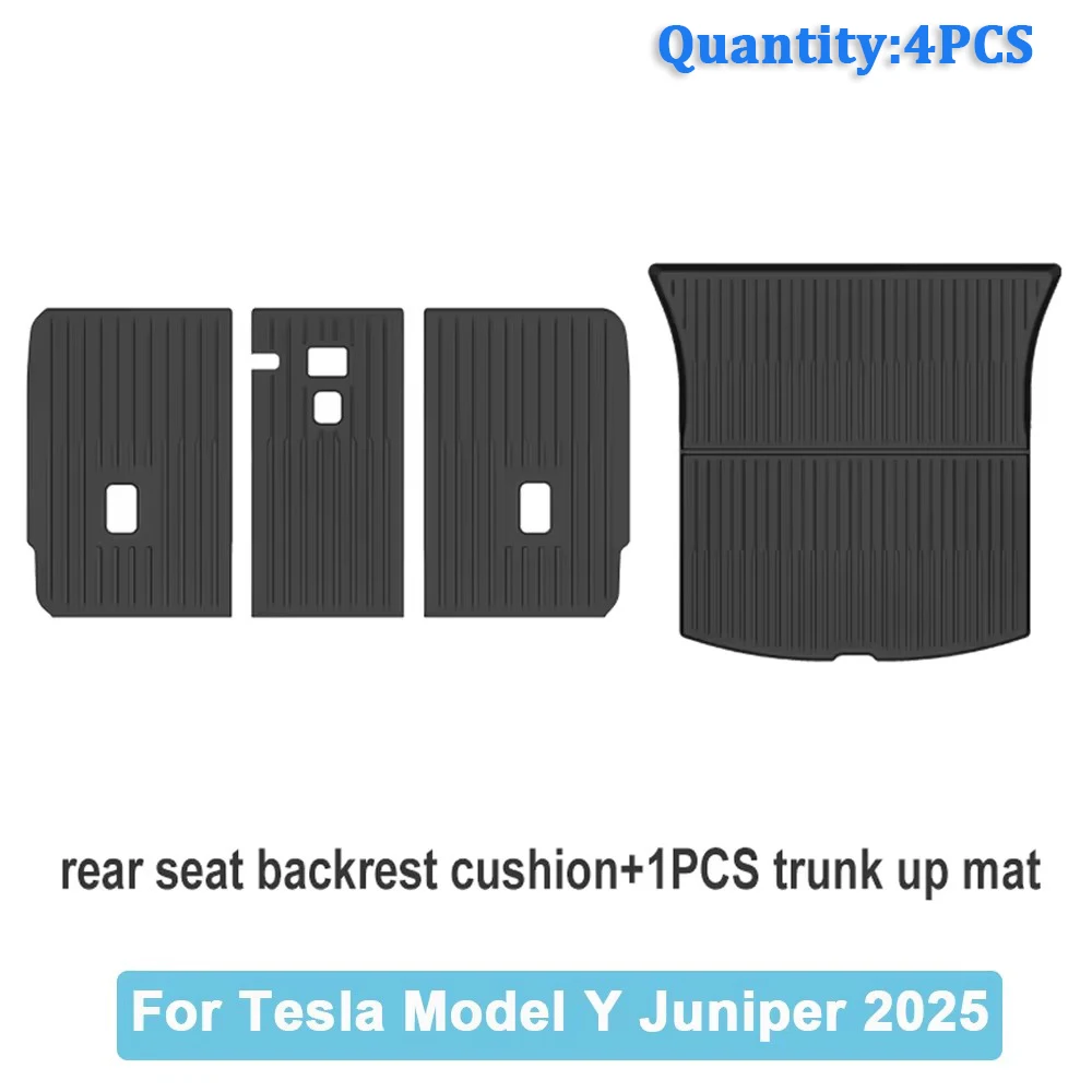 4PCS trunk mats