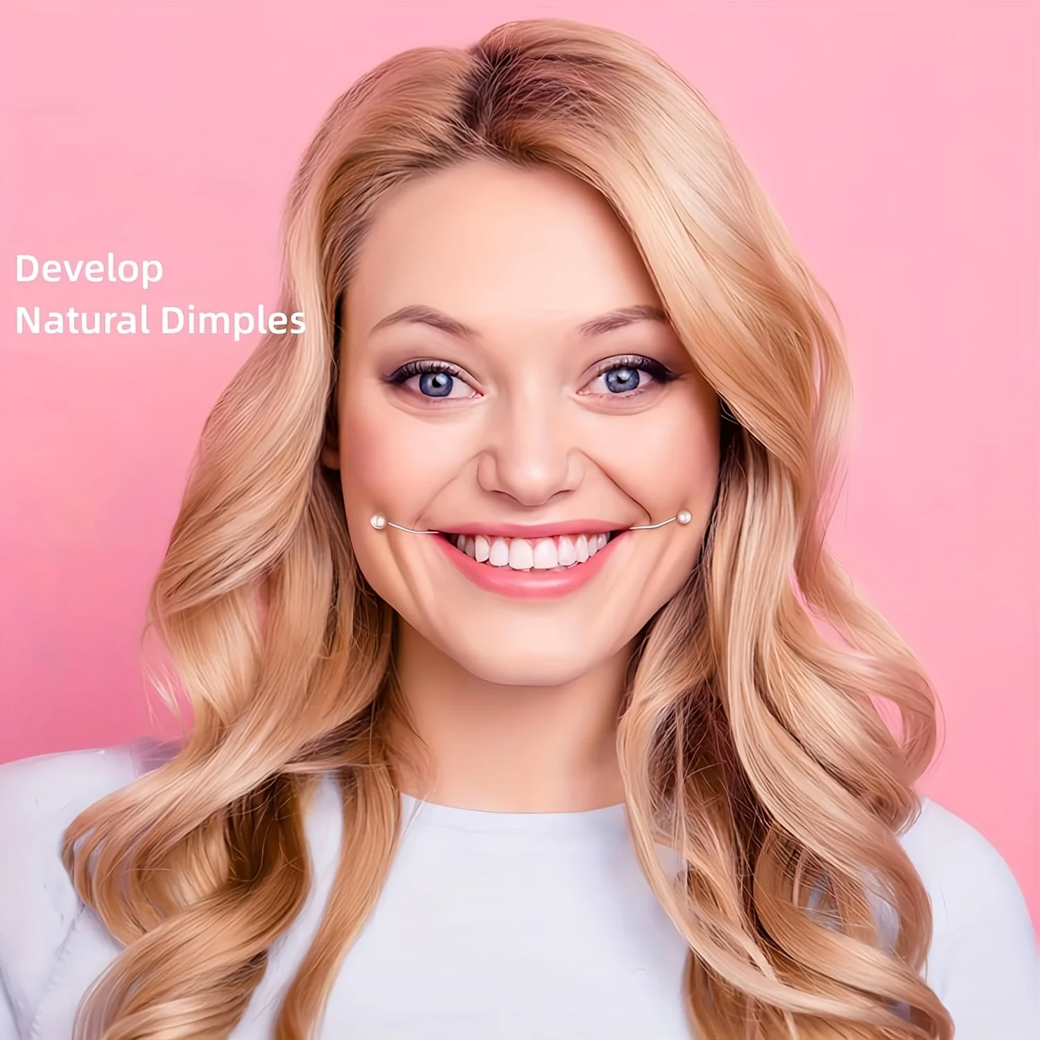 2PCS Gesicht Dimple Maker Trainer Gesichts Dimple Training Gerät Für Ein Charmantes Aussehen Natürliche Lächeln Enhancer Gesicht Schönheit Werkzeuge – Detail 6