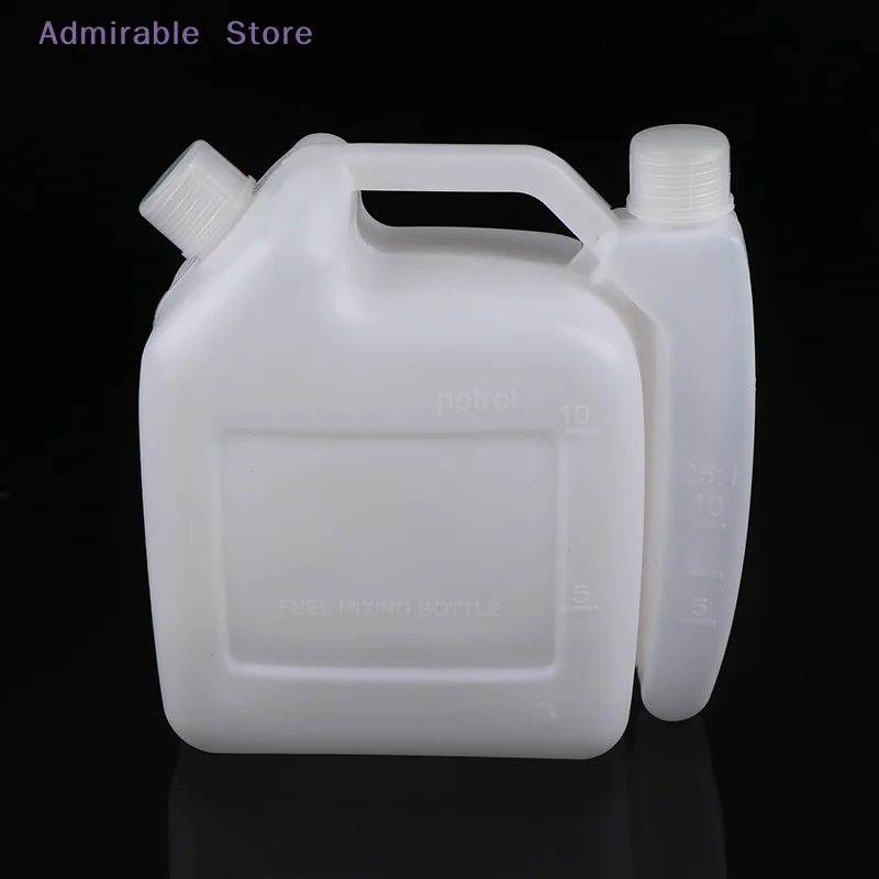 w1.5L Litre 2-Stroke Petrol Fuel Oil Mixing Bottle Tank For Trimmer Chainsaw