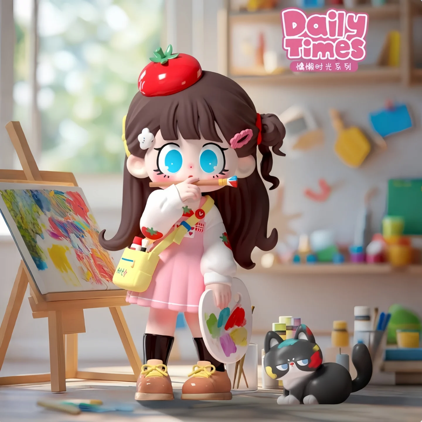 

Официальная серия Miniso Milay Lazy Time, слепая коробка, коллекционная фигурка, милое украшение для рабочего стола, подарок для женщин, модная игрушка
