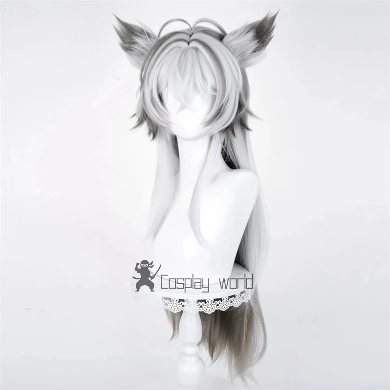 Arknights Lappland the Decadenza Cosplay Wig Halloween Party Accessory