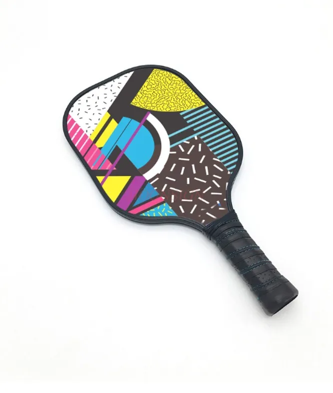 Pickleball raqueta de fibra de carbono, raqueta de entrenamiento