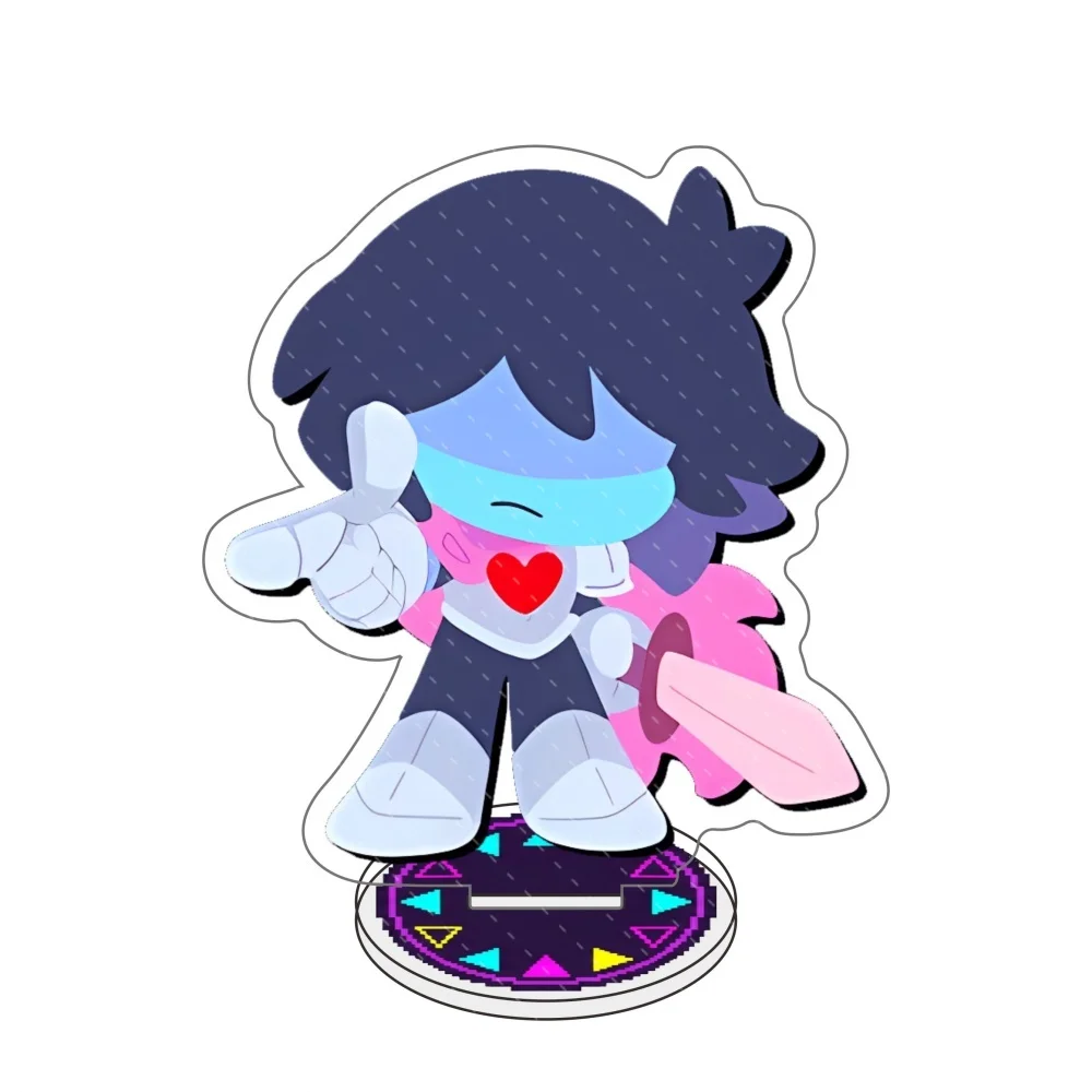 Game Deltarune Display Ralsei Kris Susie Spamton Angel Acrylic Stands keyring for Undertale Figure Stande Fans Gaming Gamer Gift