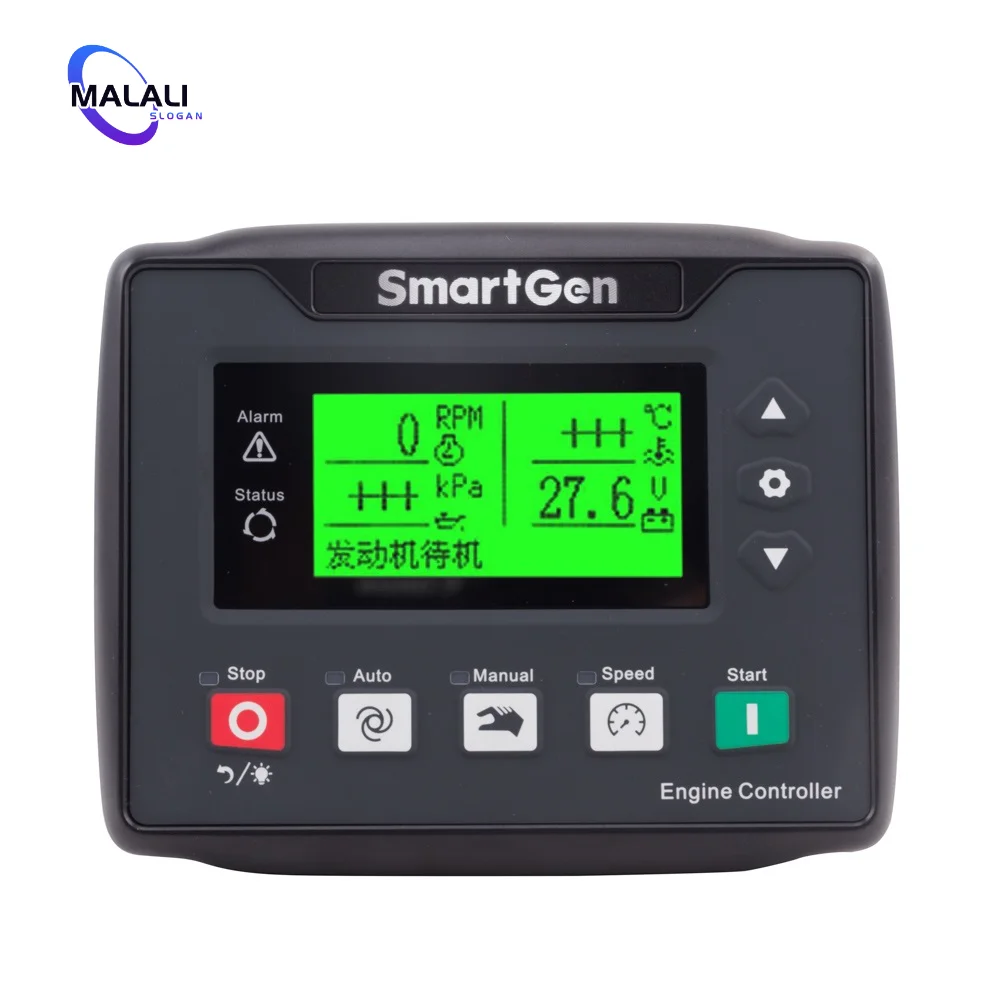 

HEM4100 Auto Start Stop Electric Generator Engine Controller LCD Display RS485 MODBUS Protocol Three Remote Control Module Panel