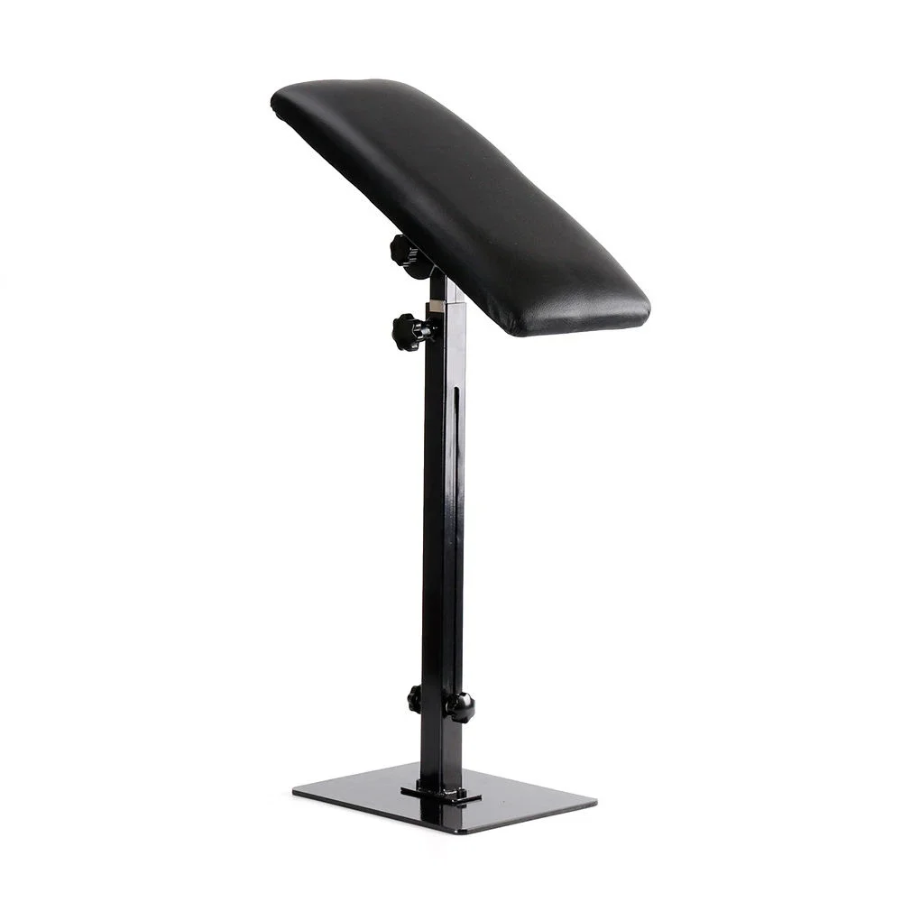 68-100cm Adjustable Height Heavy Duty Iron Tattoo Arm Leg Rest Stable Full Armrest Tattoo Tripod Portable Stand   Tool