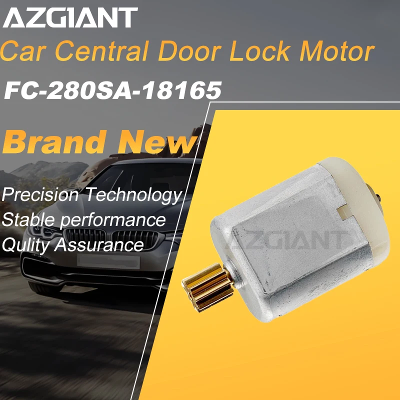 

AZGIANT Car Door Lock Actuator Motor 9 teeth FC-280SA-18165 For 2010-2012 Ferrari 599 612 SA Provide power Lock / Unlock tools