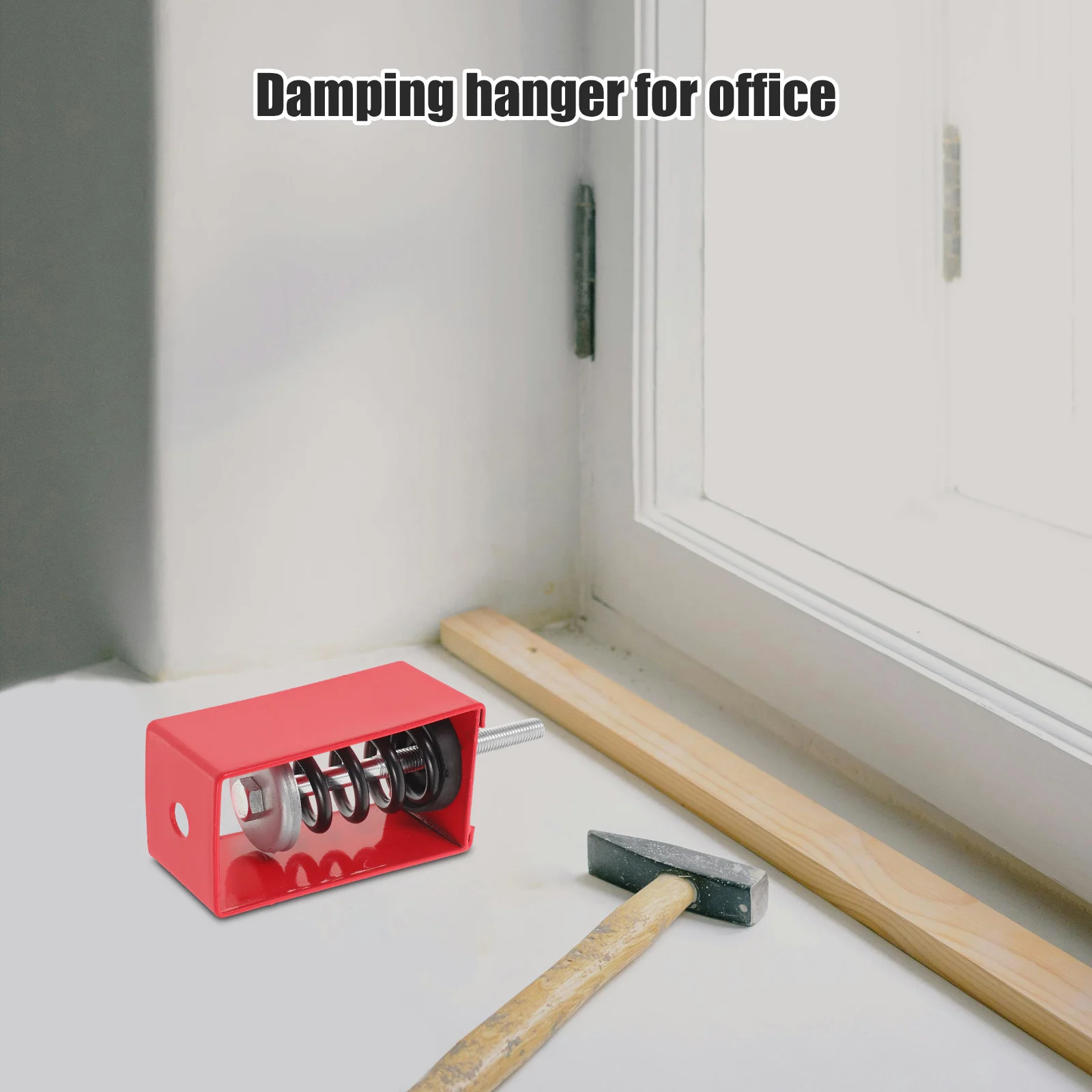 

Spring Vibration Isolator Hanger 120-160kg Galvanized Steel Rubber Damping Mount Base Anti Vibration Ceiling