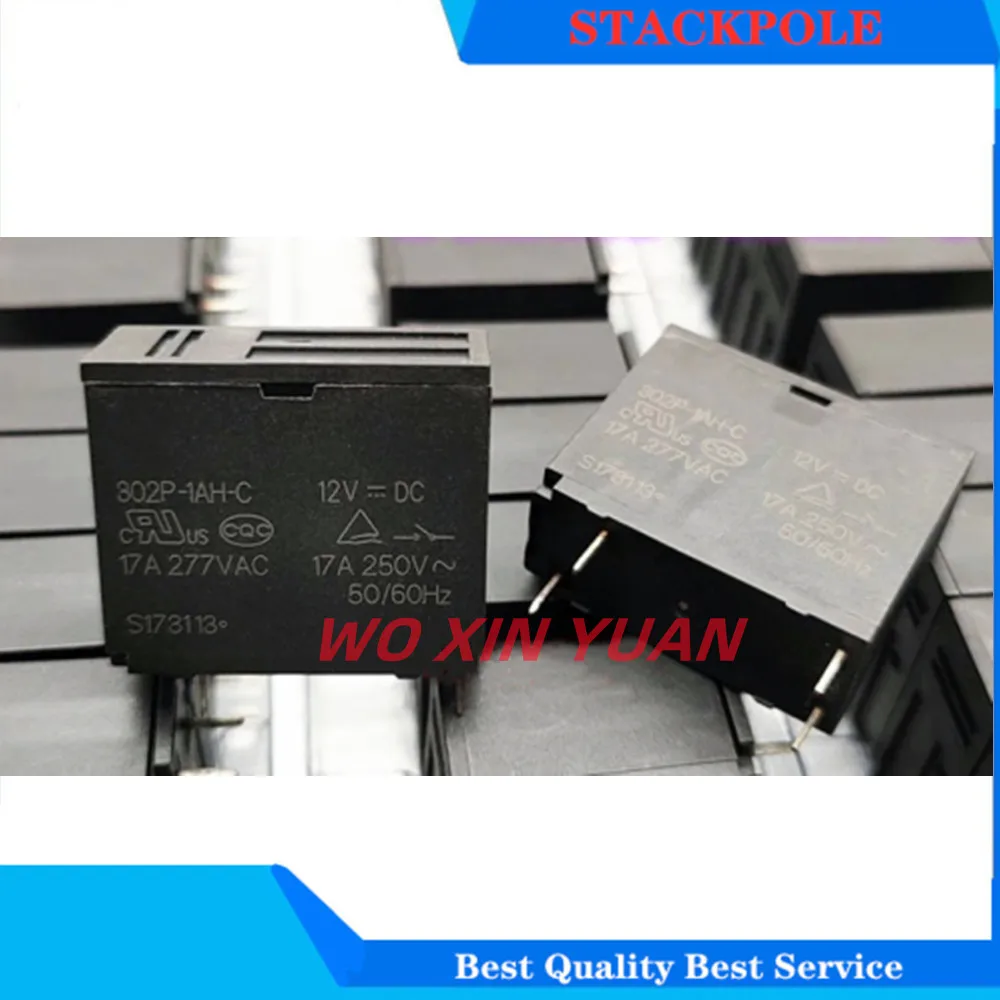 

2PCS 302P-1AH-C 12VDC 17A 12V Relay