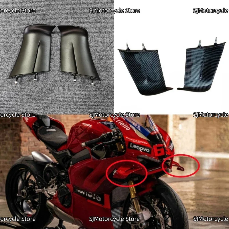 

Winglets Accessories Side Panels Fixed Wing Aerodynamics Fairing Fit For DUCATI Panigale V4 V4S V4R 2022 2023 2024