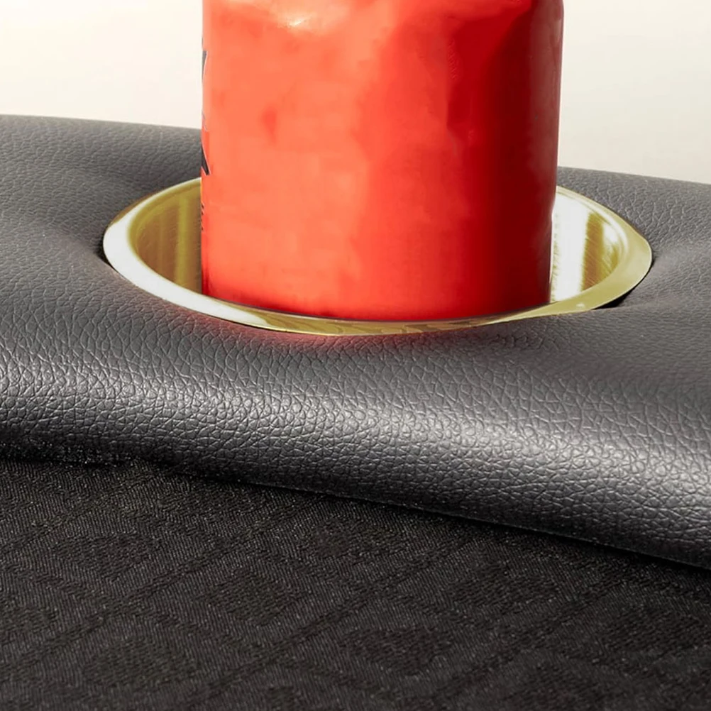 

2 pcs Car Cup Holder Beverage Can Replacement Coaster Yacht Motorhome RV Marine Insert Bottle Holder Brass Material