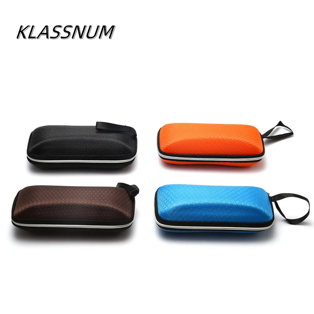 Sunglasses Case Eyewear Cases Cover for Women Glasses Box with Lanyard Zipper Reading Eyeglasses Carry Bag Hard Box Travel Pouch