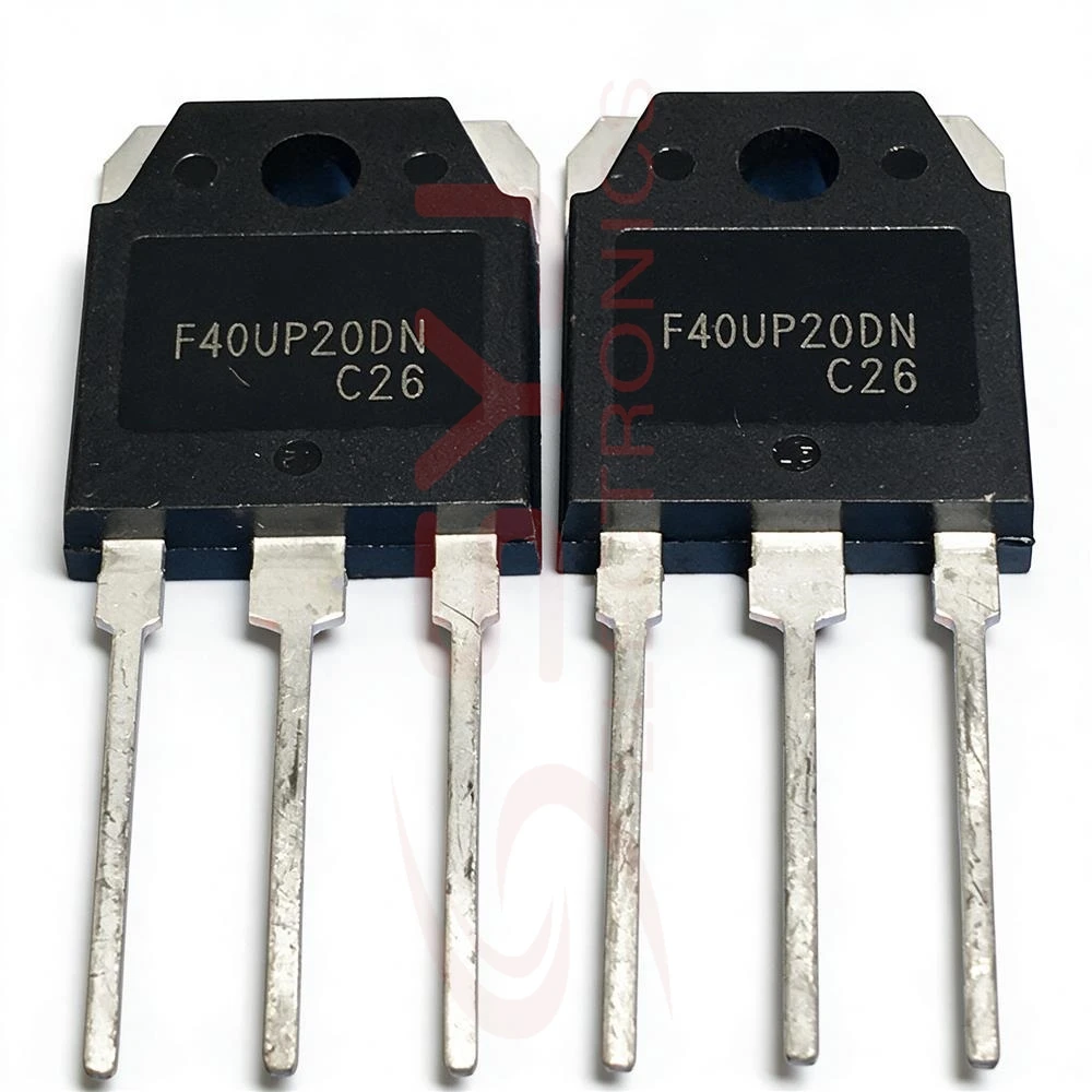 5PCS F40UP20DN FFA40UP20DN 200V 20A RJP3043 RJP63K2 C2307 2SC2307 500V 12A A1186 2SA1186 150V 10A RJP30E3 TO-3P