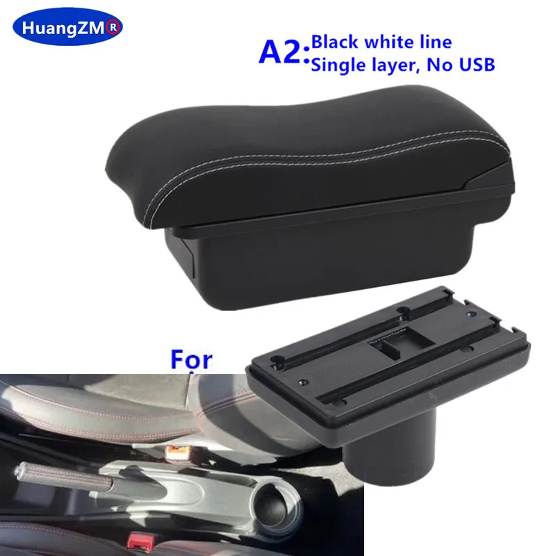 Voor Seat Ibiza Armsteun Doos Voor Seat Ibiza 6j Ibiza 6L Auto Armsteun Auto Opbergdoos 2010-2019 Gewijd retrofit Auto Accessoires