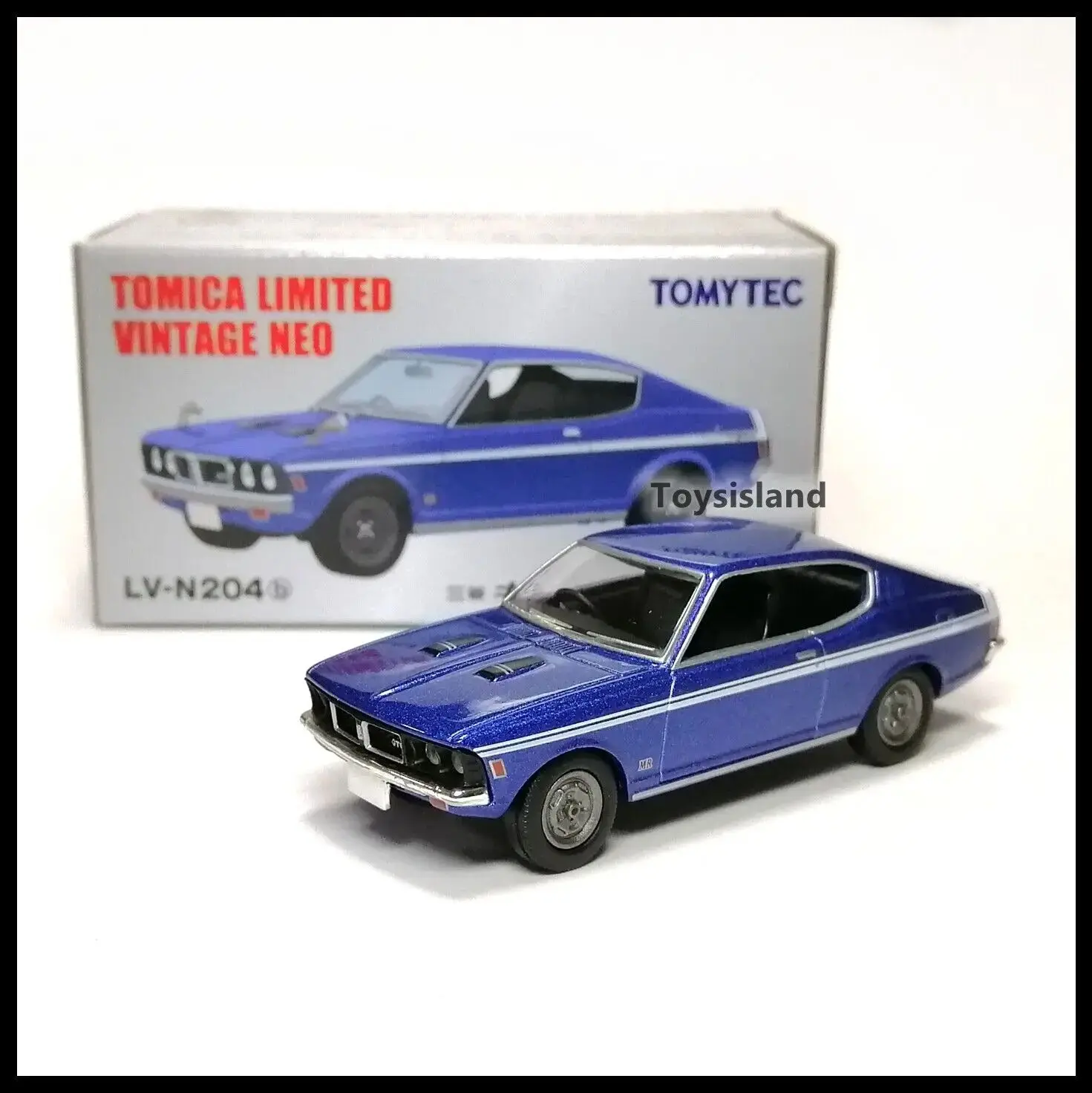 Tomica Limited Vintage NEO LV-N204b COLT GALANT GTO MR 1/64 Tomytec DieCast Model Car Collection Limited Edition Hobby Toys