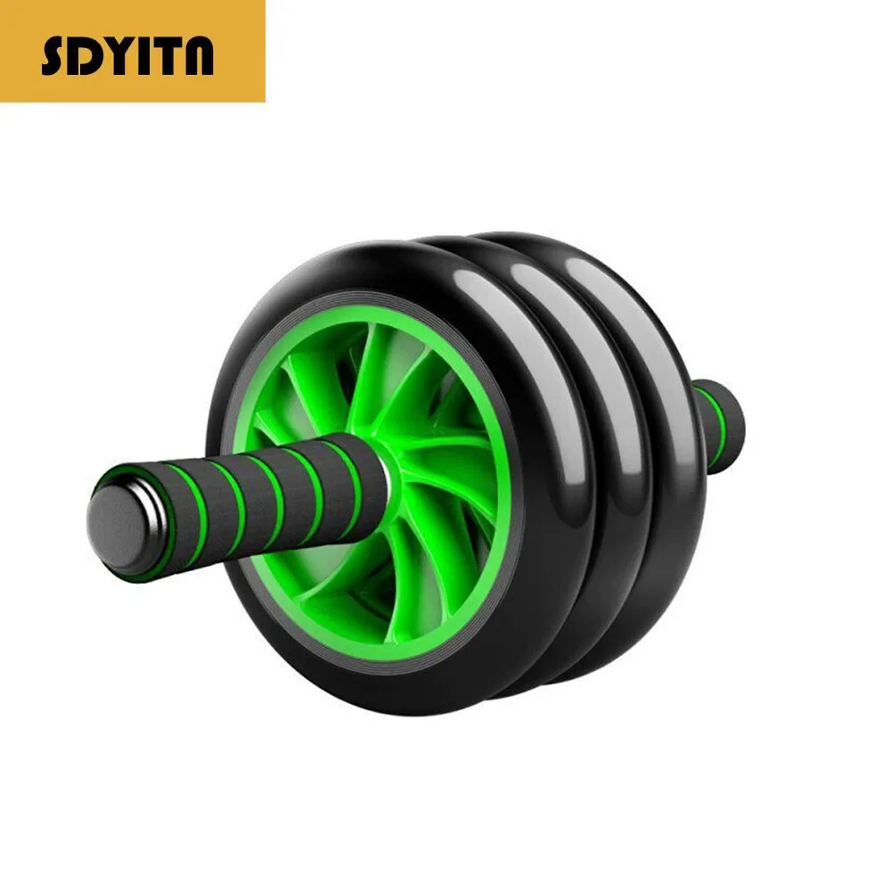 

Portable Ab Roller with Dual Wheels for Abs Workout, Abdominal Exercise Equipment for Men and Women, Quiet Rolling Wheels