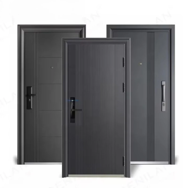 

Entrance door Single pivot facial recognition Smart lock Security Home entrance Front door