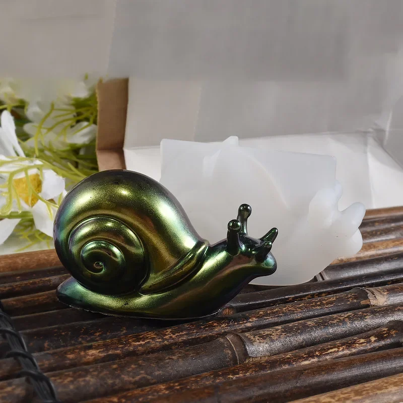 Lizard Clay Silicone Molds DIY Handmade Home Art Decoration Ornament Epoxy Resin Mold Animal Frog Snail Making Plaster Mould
