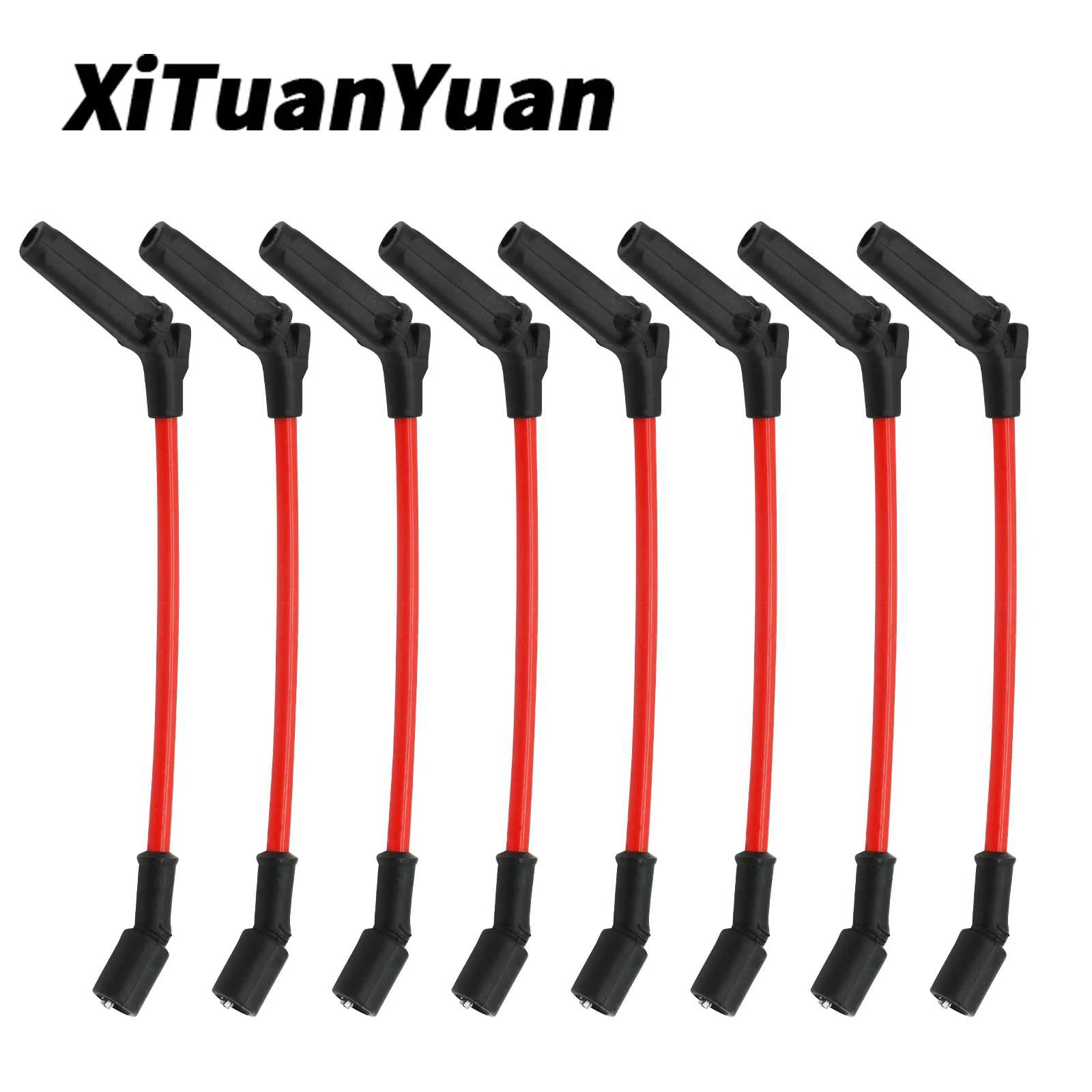 

10mm Spark Plug Wire for Chevy GMC V8 Yukon Sierra Chevrolet Silverado Tahoe Corvette Suburban Saab Cadillac