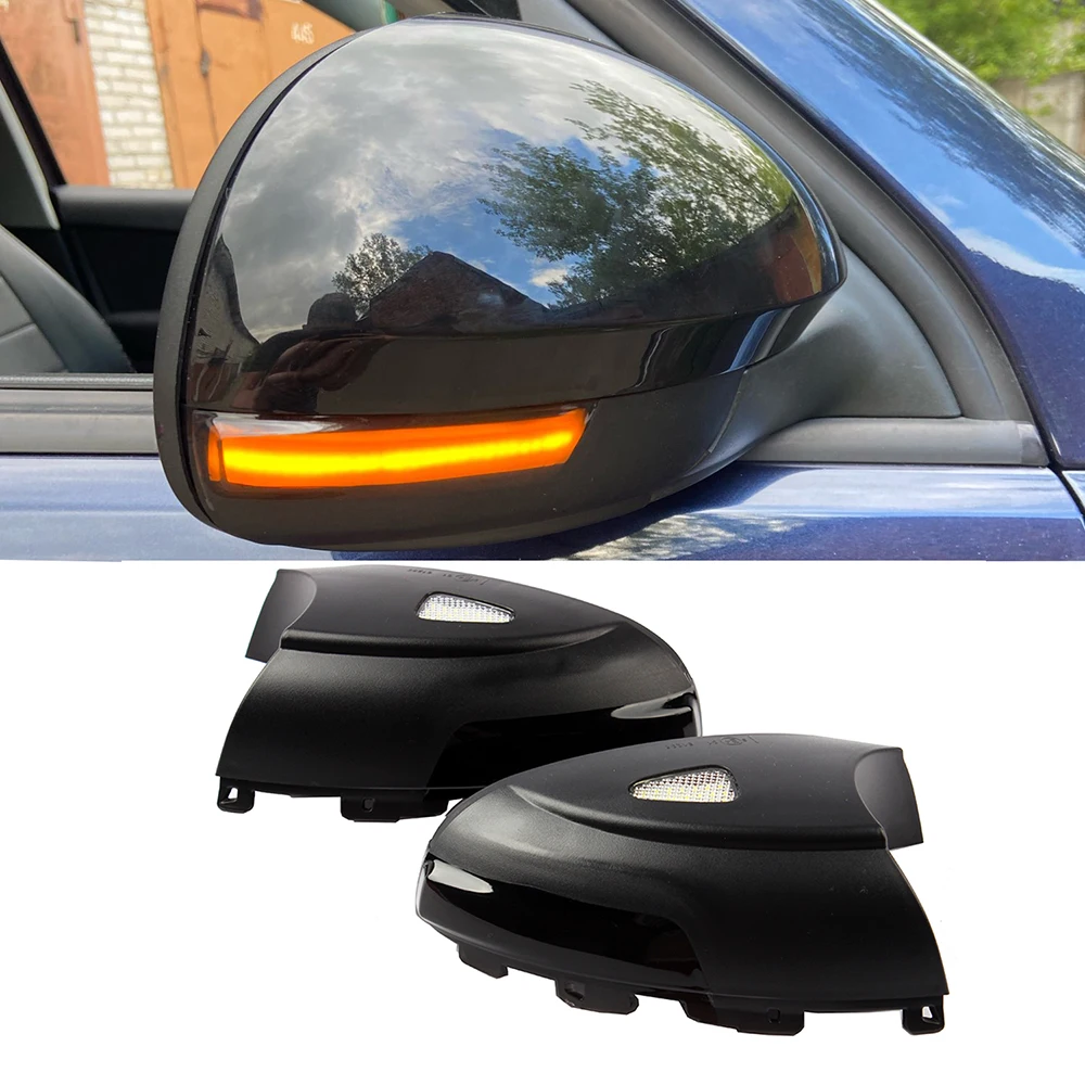 

LED Dynamic Indicator Blinker Streamer Light Lamp For Volkswagen Tiguan MK1 2008-2016 Car Rearview Mirror Turn Signal Light 2Pcs