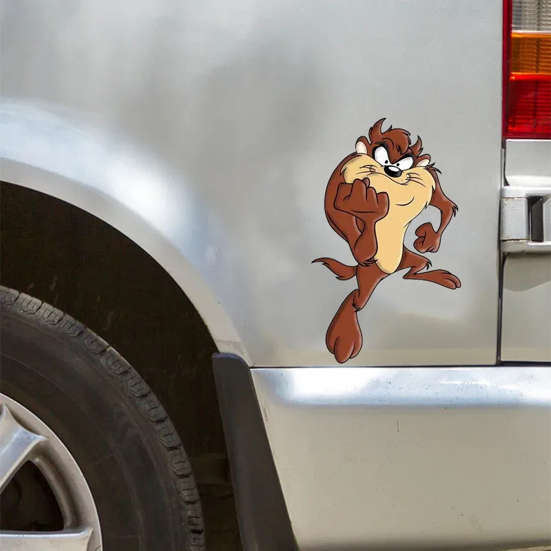 

Funny Tasmanian Devil Car Sticker PVC Art Racing Decor Vinyl for Cars Truck SUV Windows Motorcycle Scratch Cover Laptop Notebook