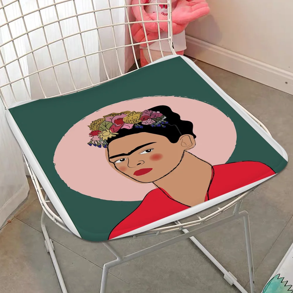 woman F-FridaS-ART Decorative Fabric Cushion Non-slip Living Room Sofa Decor Students Stool Tatami Office Chair Cushions