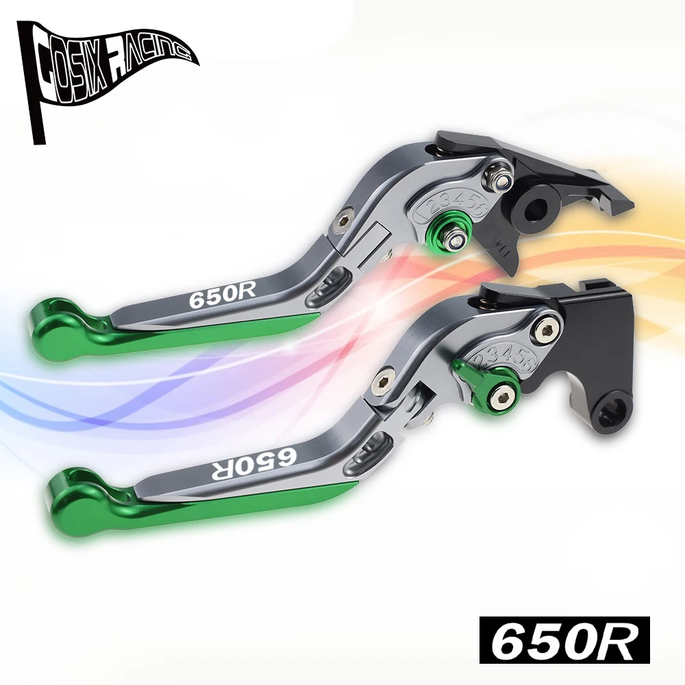 

Fit For NINJA 650R 2006-2008 NINJA650R Motorcycle CNC Accessories Folding Extendable Brake Clutch Levers Adjustable Handle Set