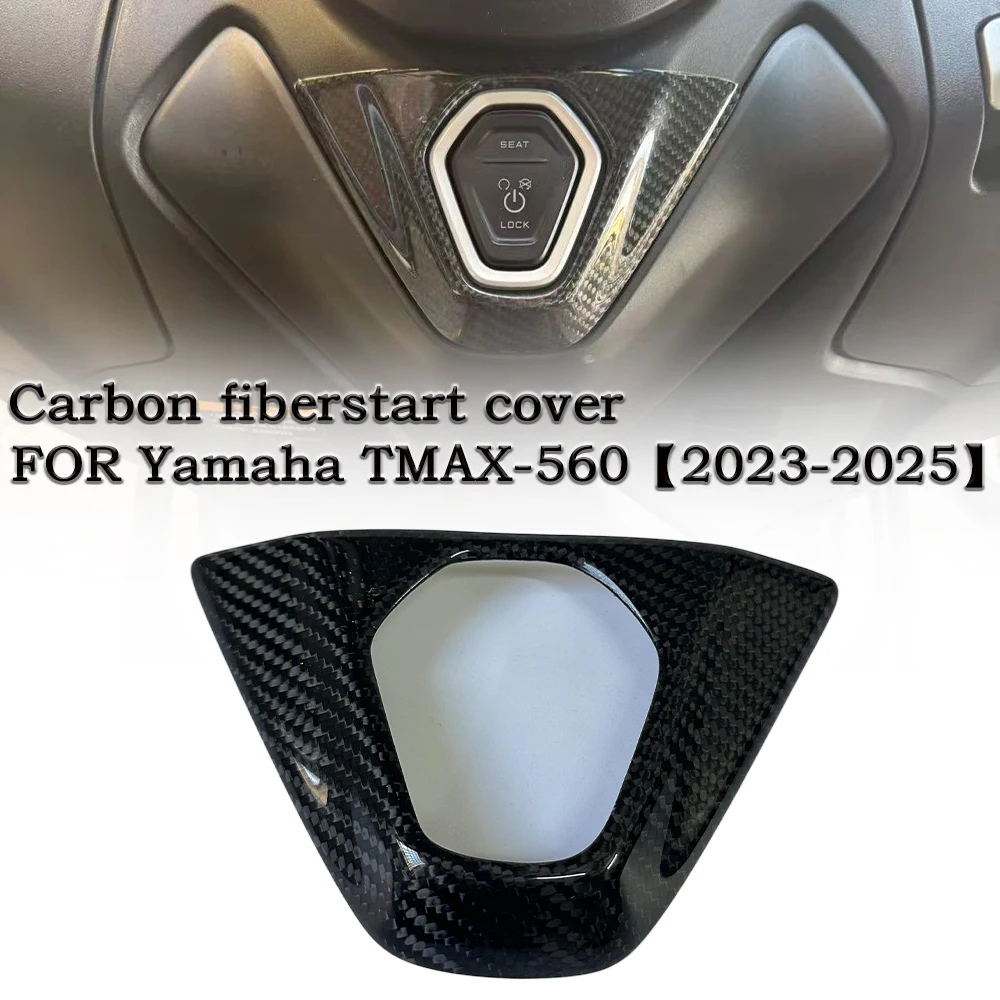 

For YAMAHA TMAX 560 tmax 560 2023 - 2025 100%Carbon fiber center console decorative cover motorcycle parts Fairing kit