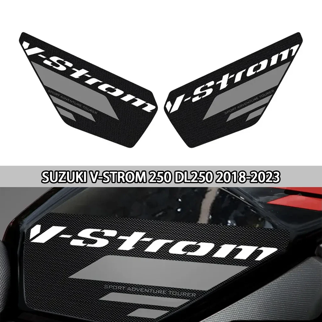 

For Suzuki V-Strom 250 DL250 2018-2023 Motorcycle Side Tank Grip Side Panel Protective Pad Decoration