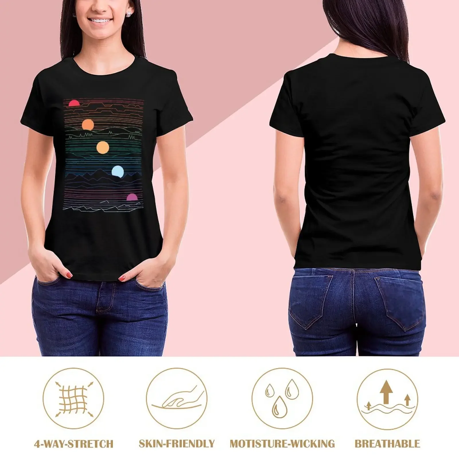 Many Lands Under One Sun T-Shirt customizeds cute clothes plus sizes t-shirts for Women graphic tees