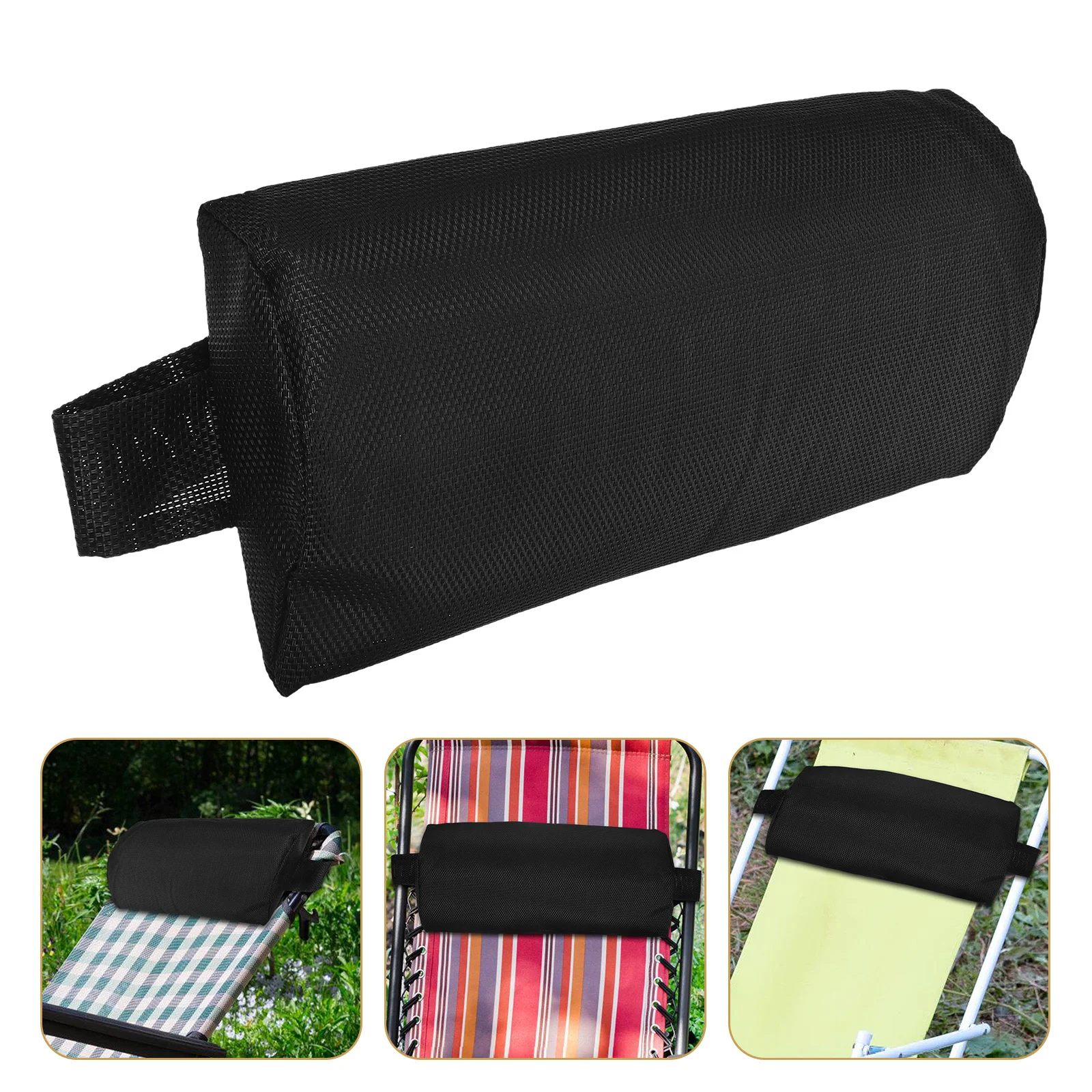 

Pillow Headrest For Office Home Lounge Recliner Deck Chair Soft Reusable Lounge Chair Headrests Support Cushion Accessory