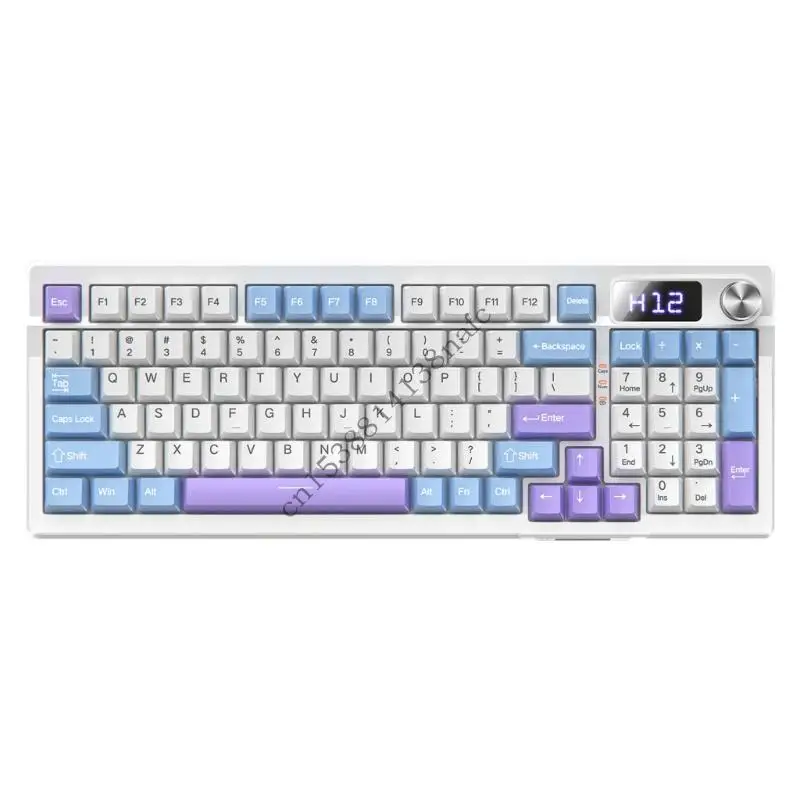 

594F Single Manner Mechanical Keyset Highlighting NUMBER Rollover Ergonomic Plan ABS Building With Quiet Typing Experience