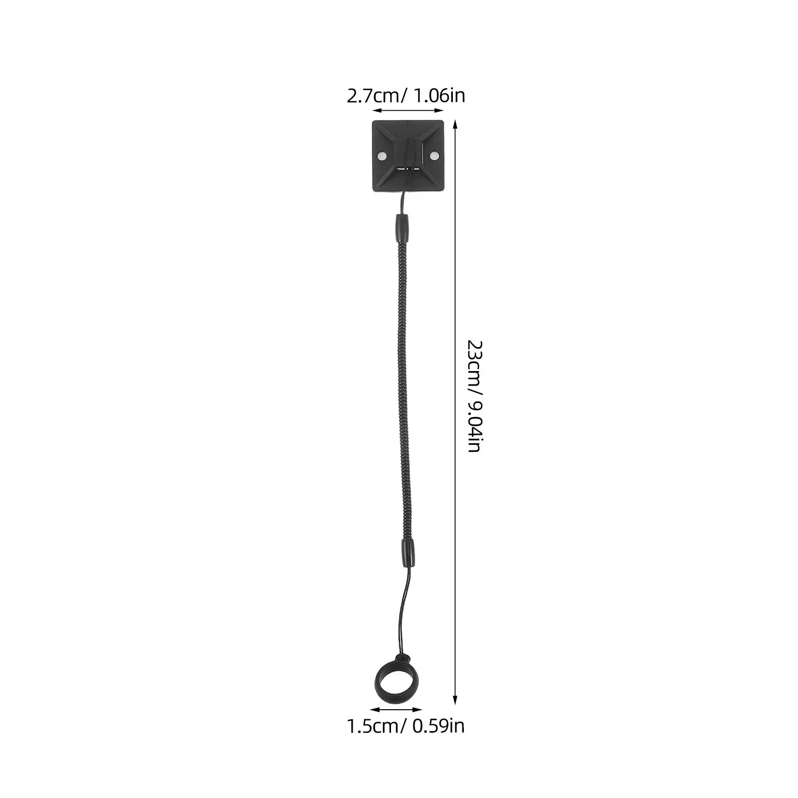 8Pcs Stylus Pen Security Chain Anti-Lost Spiral Elastic Retractable Lanyard Holder Compatible with Tablets Clipboards