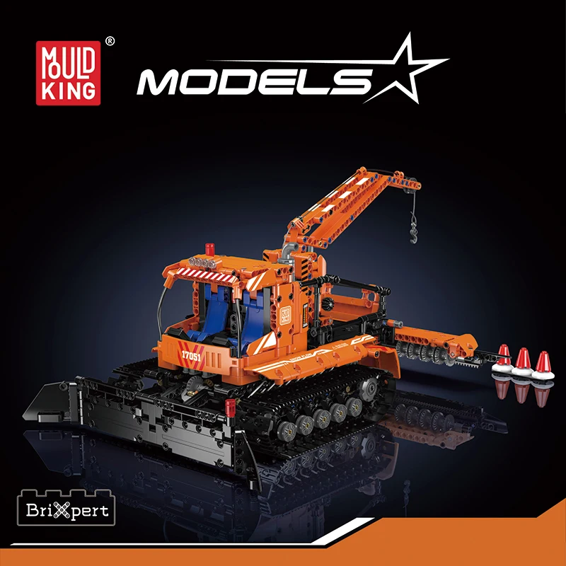 

Mold King Снежная инженерная машина, кран, строительные блоки, набор, приложение, дистанционное управление, грузовик, строительная техника, модель игрушки для детей